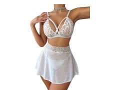 Fantezi Etekli Sütyen Takım