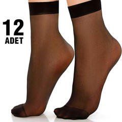 Müjde 15 Denye Parlak Fit 15 Bayan Soket 12'li