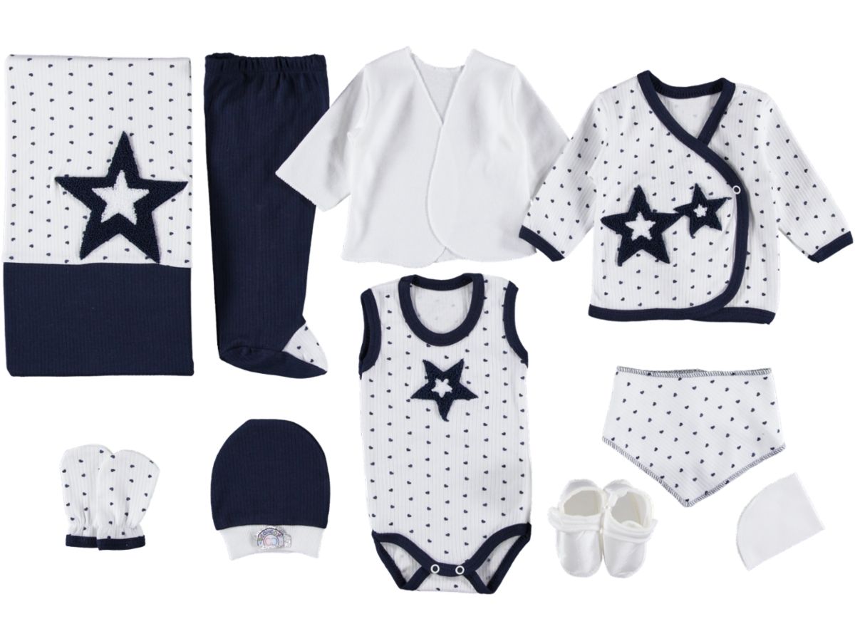 Yıldızlı Süzine Lüx Set 10 Parça