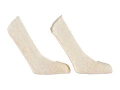 Kadın Kelebekli Dantelli Babet Çorap 12'li Paket