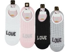 Ekonomik Kadın Yıkamalı Babet Çorap 12'li Paket