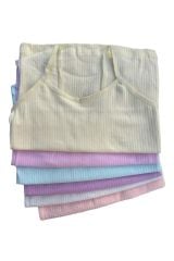 Kossiga 6'lı Pastel Renk Kız Çocuk Fitilli Atlet & Boxer Takım