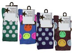 Kadın Penye Yıkamalı Parfümlü Soket Çorap 12'li Paket