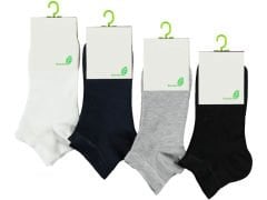 Kadın Bambu Patik Çorap 12'li Paket