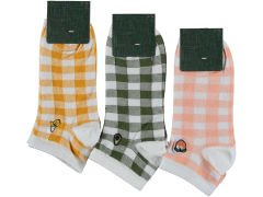 Nakışlı Kadın Patik Çorap 12'li Paket